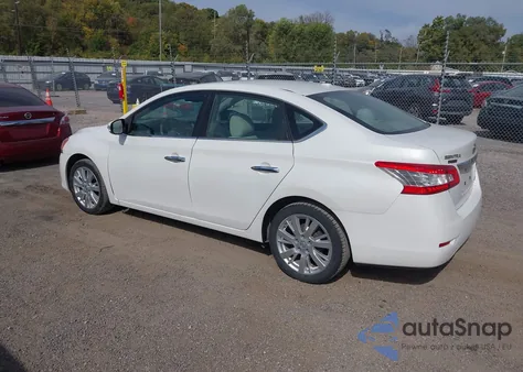 2013 Nissan Sentra Sl из США, поврежденный, VIN 3N1AB7AP3DL717099